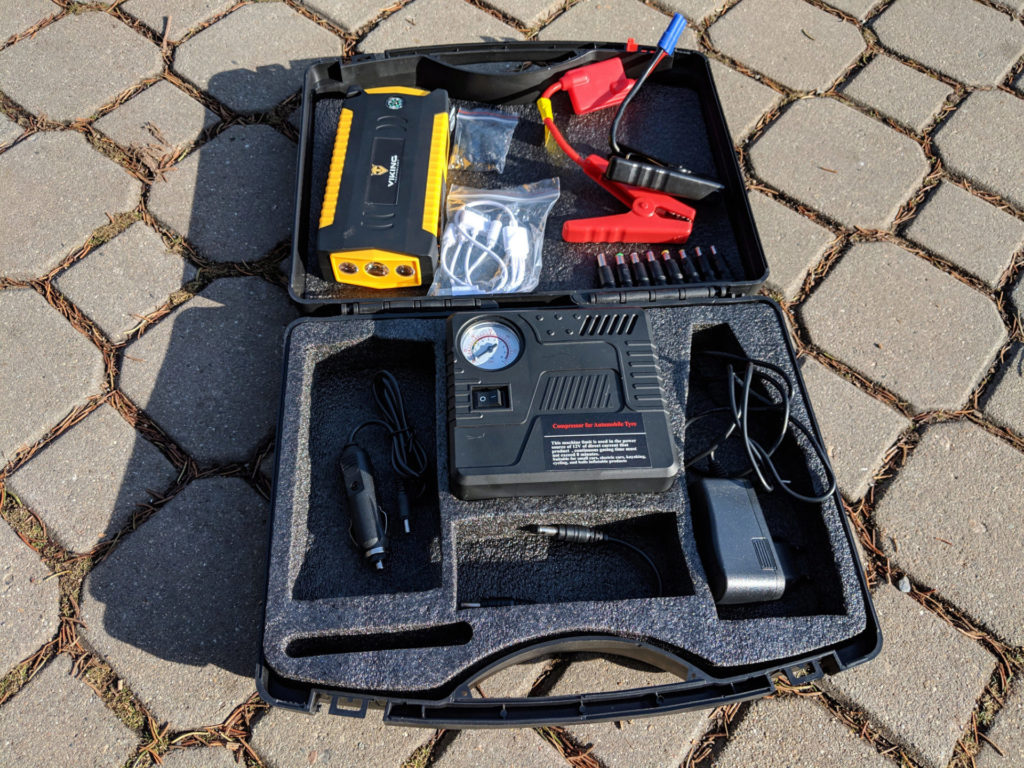 Viking Car Jump Starter Zulu 19 obsah baleni
