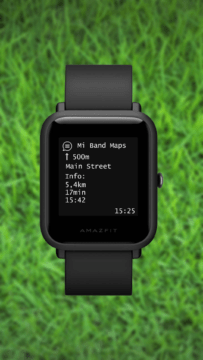 xiaomi amazfit bip google maps