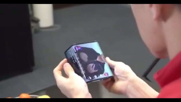 Xiaomi foldable phone prototype