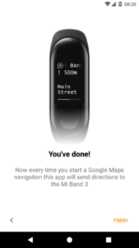 xiaomi mi band 3 nastaveni aplikace mi band maps