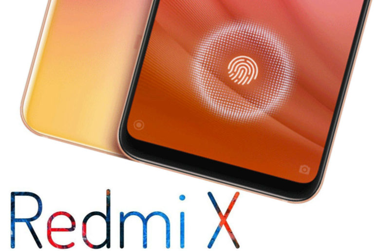 xiaomi redmi x ctecka otisku prstu v displeji