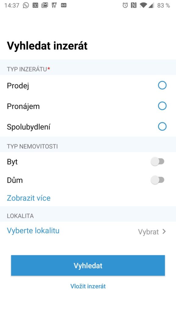 Základní vyhledávání