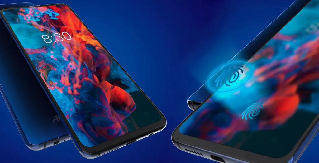 archos diamond ctecka otisku prstu v displeji