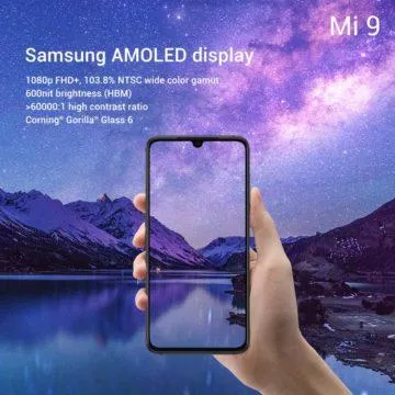 design a displej xiaomi mi 9