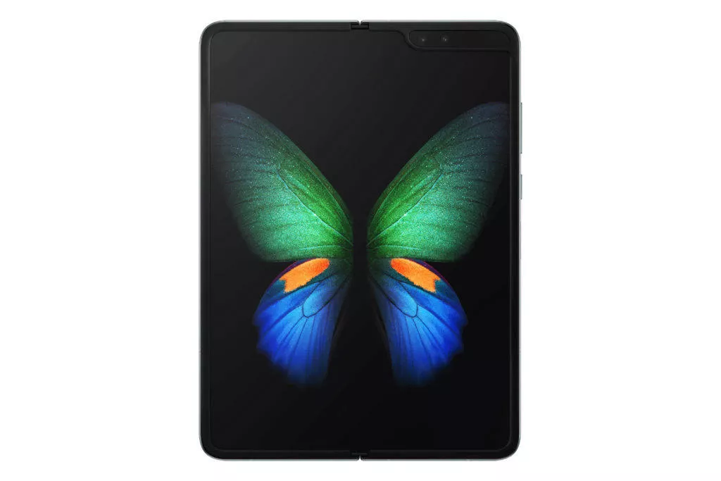 displej hlavni samsung ohebny telefon