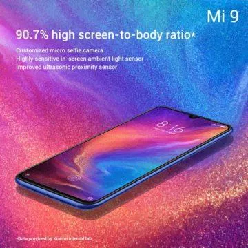 displej xiaomi mi 9