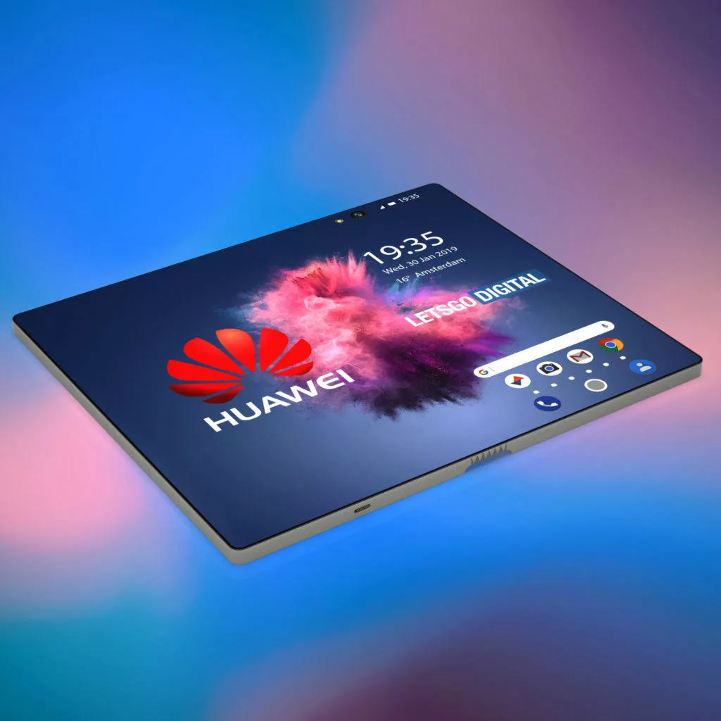 huawei ohebny telefon rendery