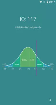 iq test vysledek