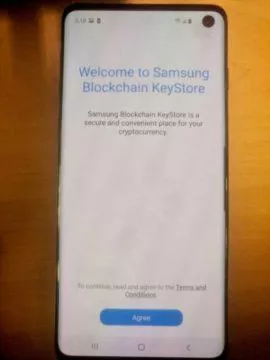 Samsung-Blockchain-kryptomeny