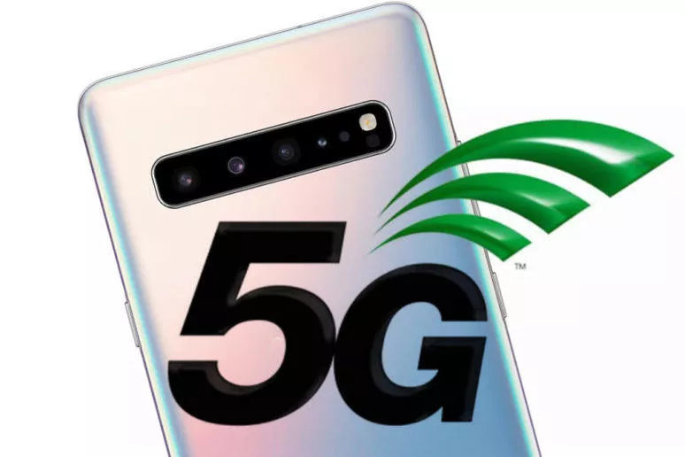 5G připojení samsung galaxy s10 5g