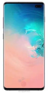 Samsung Galaxy S10 displej