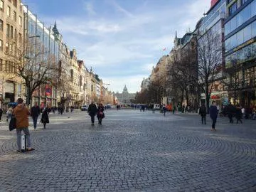 Samsung Galaxy S10 fotografie vaclavske namesti