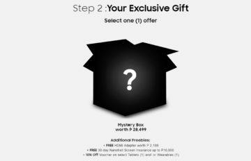Samsung Galaxy S10 mystery box