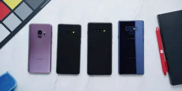 Samsung galaxy S10 zadni strana