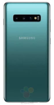 Samsung Galaxy S10 zadni strana