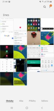 Samsung One UI galerie
