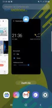 Samsung One UI posledni aplikace