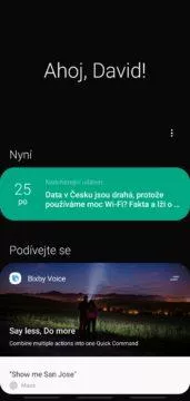 Samsung One Ui samsung galaxy s10 bixby