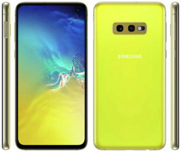 Samsung S10e Canary Yellow