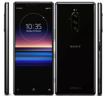 sony xperia 1 design