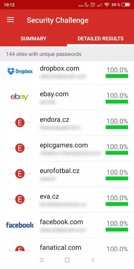 Správce hesel Lastpass app - new