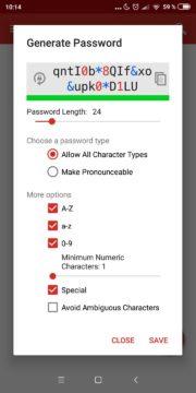 Správce hesel Lastpass app password generator