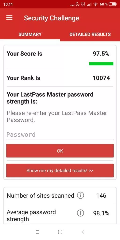 Správce hesel Lastpass app security bezpečnost