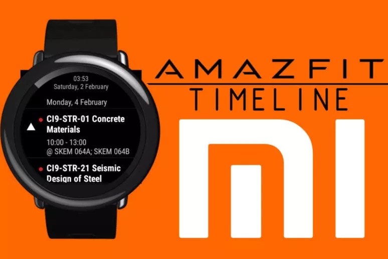 xiaomi amazfit widget timeline xiaomi amazfit widget timeline