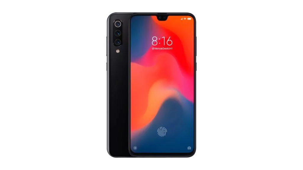 xiaomi mi 9 render xiaomi mi 9 render