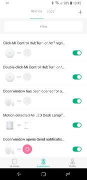 Xiaomi Mi Smart Sensor Set Mi Home scénáře