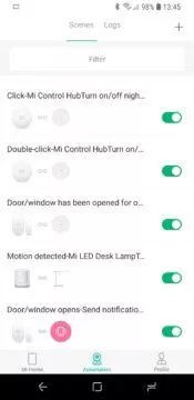 Xiaomi Mi Smart Sensor Set Mi Home scénáře