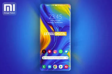 xiaomi render bezrameckovy telefon