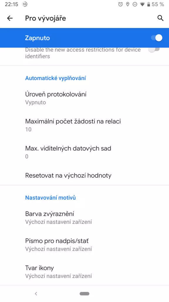 Android Q pro vyvojare