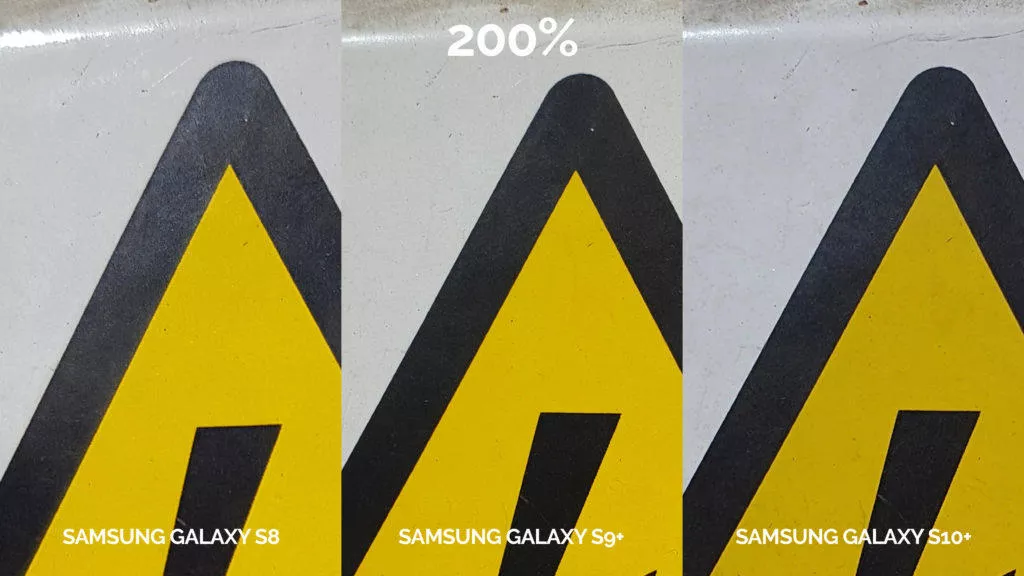 denni fototest Samsung galaxy s10 vs galaxy s9 vs s8 pozor elektřina detail