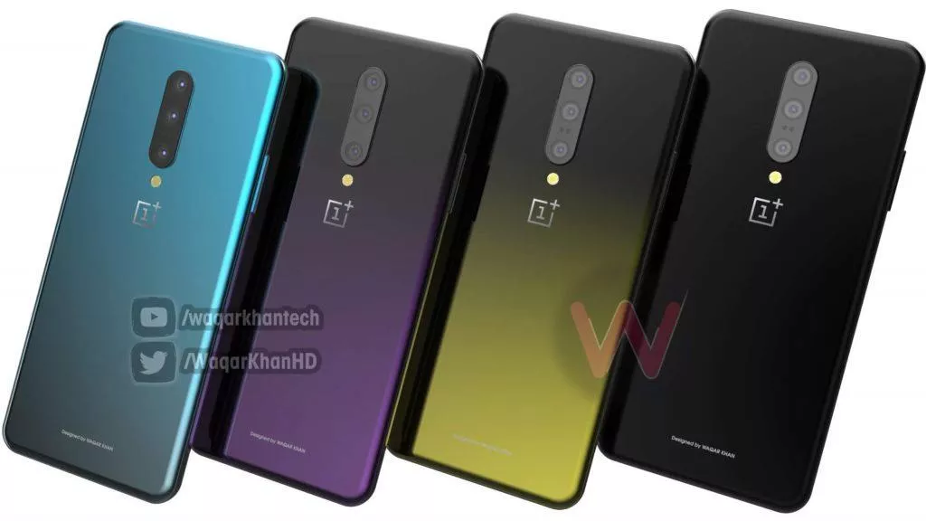 design oneplus 7 render