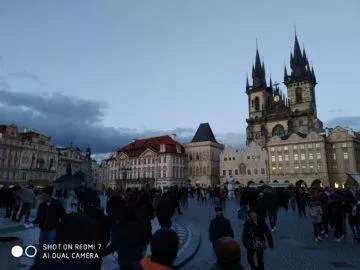 Fotografie Xiaomi Redmi 7 staroměstské náměstí