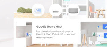 Google Nest Hub Max chytry displej