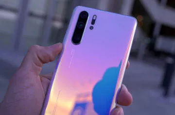 huawei P30 pro design fotoaparát