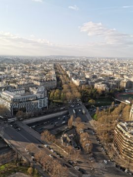 Huawei P30 Pro fotografie Pohled na město 1x