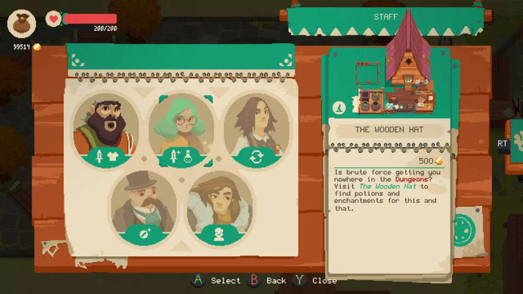 moonlighter android hra