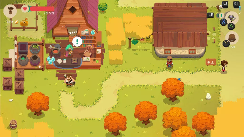 moonlighter hra