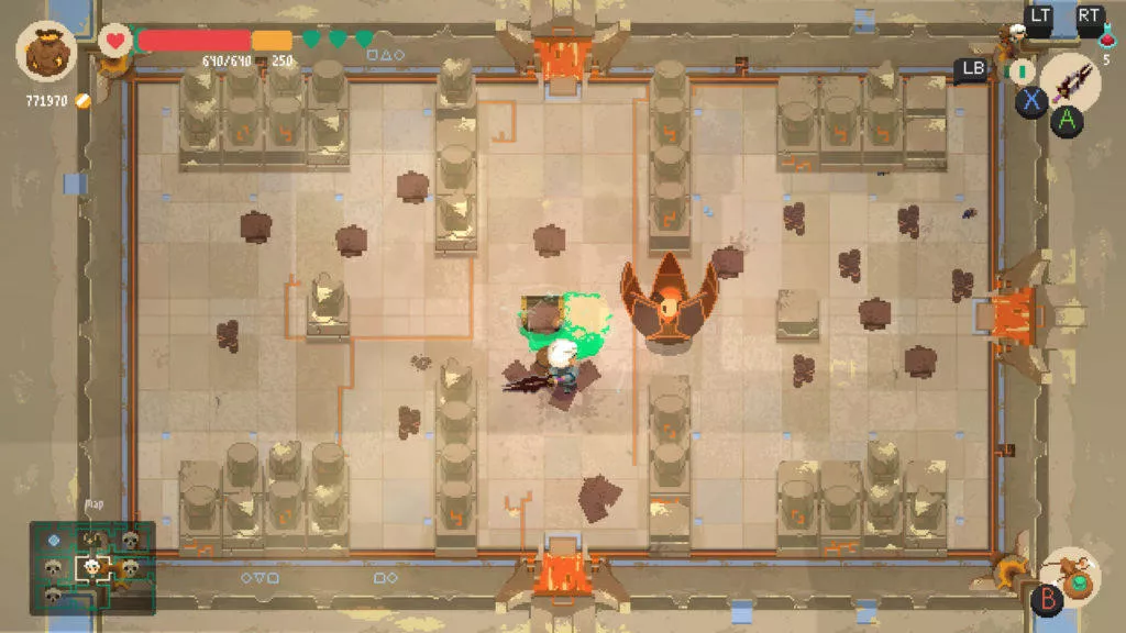 moonlighter hrani android hra