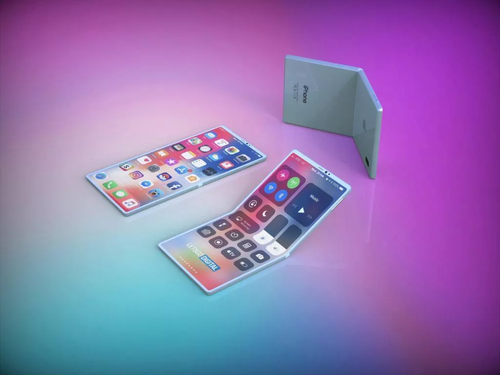 ohebny telefon apple displej samsung