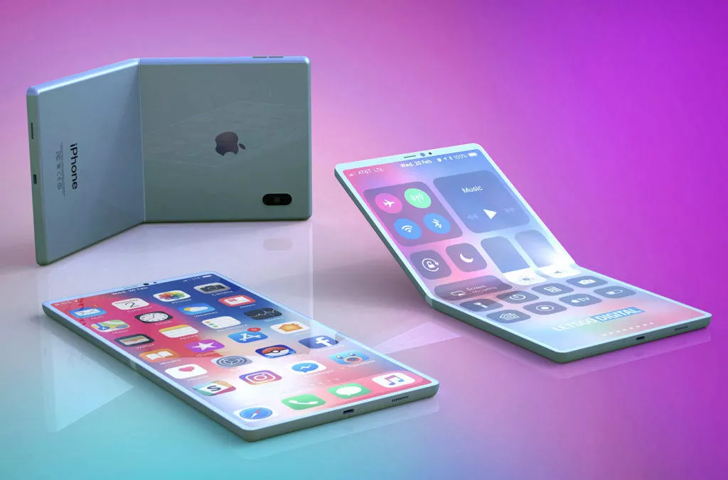 ohebny telefon apple render design