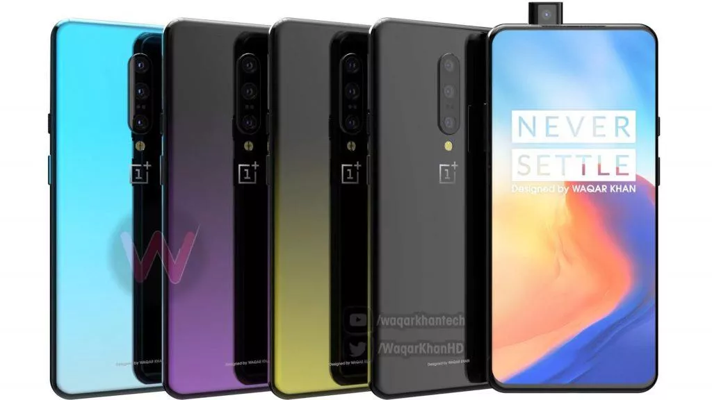 oneplus 7 design render