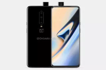 oneplus 7 render selfie kamera