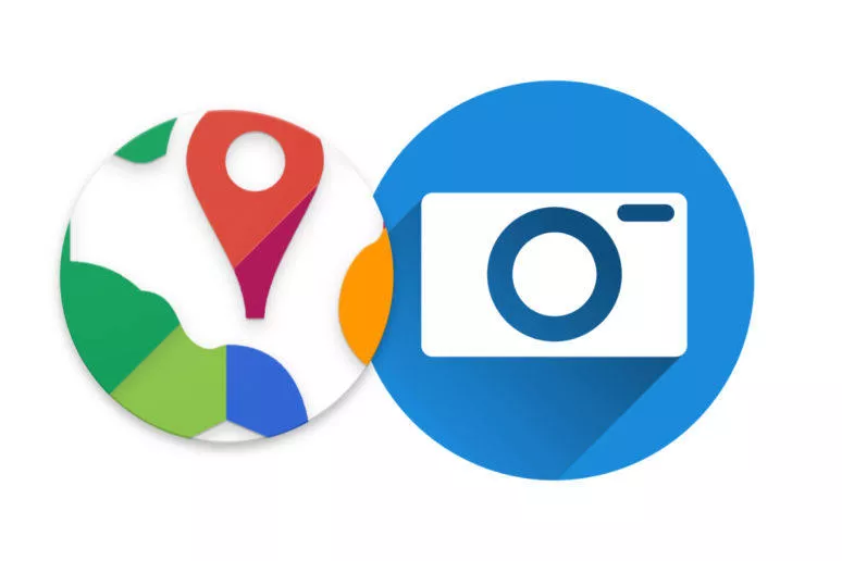 photo map android aplikace