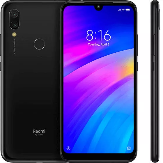 redmi 7 black cerna barva