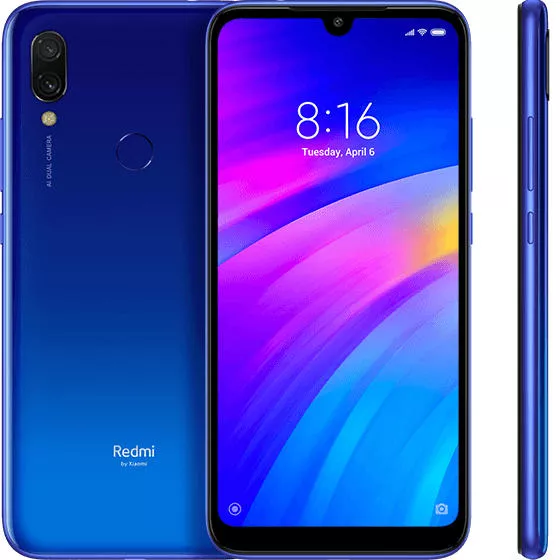 redmi 7 blue modra barva