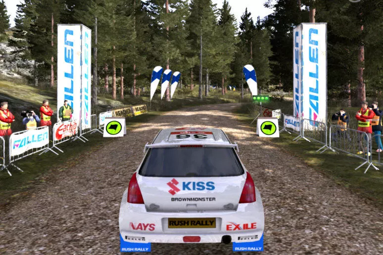 rush rally 3 android vydani zavodni hra